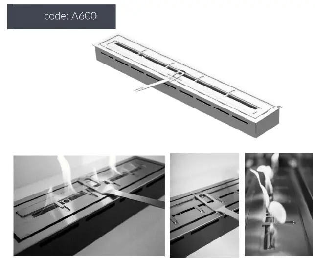 BIOPASJA Artflame 600 Bio-Ethanol Brander-1