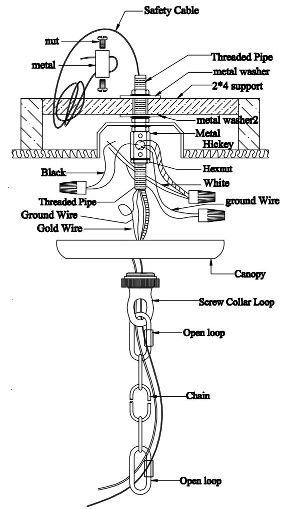 MAXIM LIGHTING 21837 Warren 12-Light Pendant Instruction Manual - Product overview