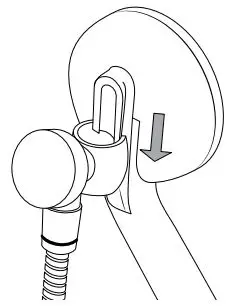 Waterpik Height Select Hand Held Shower Head Instruction Manual - Fixed Mount Position