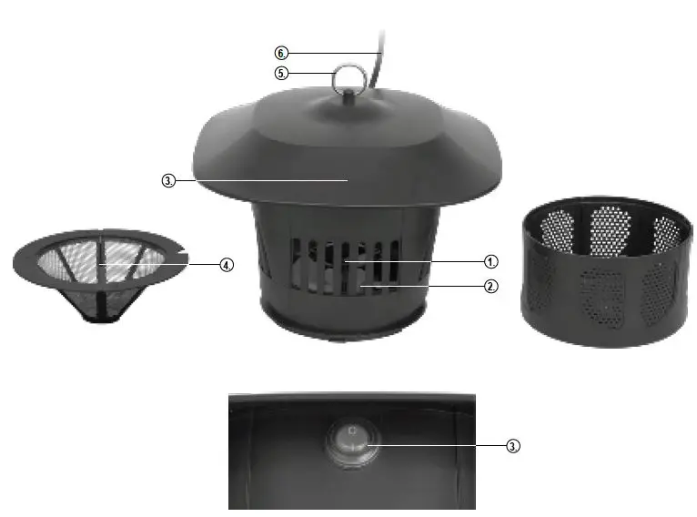 SOMOGYI-IKF-50-Rovarcsapda-Electric-Indoor-1