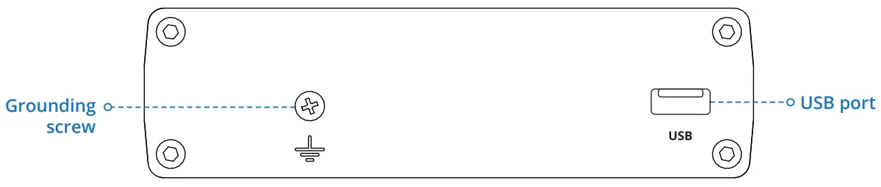 TELTONIKA Networks RUTX08 Gigabit Ethernet Router - BACK