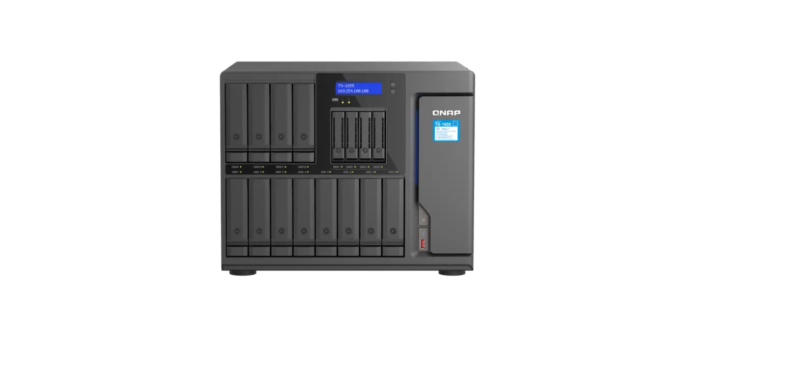 Qnap Ts-1655-8g Nas Hybrid Storage Solution Installation Guide