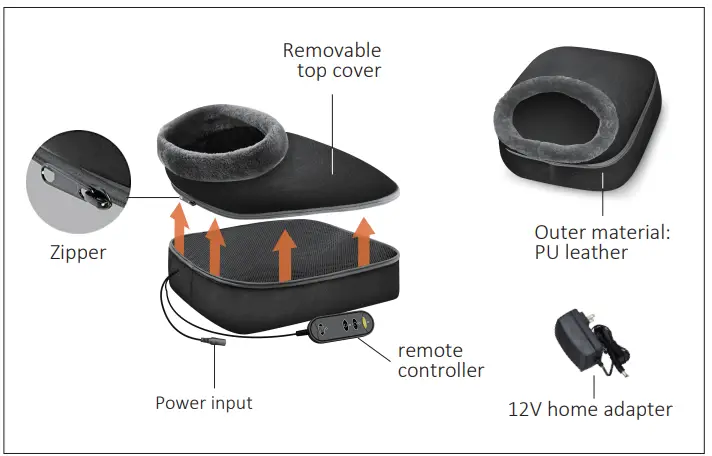 COMFIER-CF-5202-UP-Shiatsu-Foot-Massager-with-Heat-fig-1