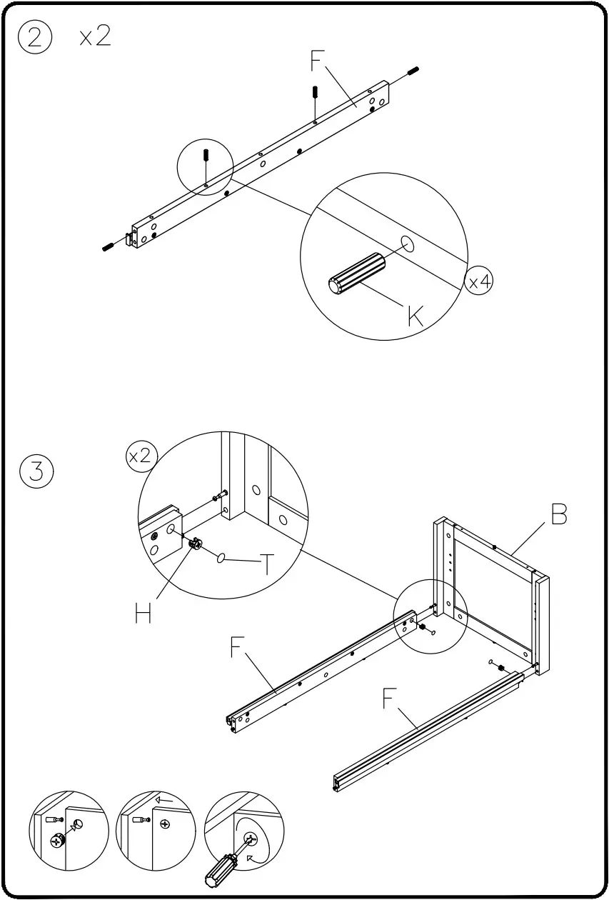 ASHLEY T2871 Dorrinson Coffee Table - FIGURE 3