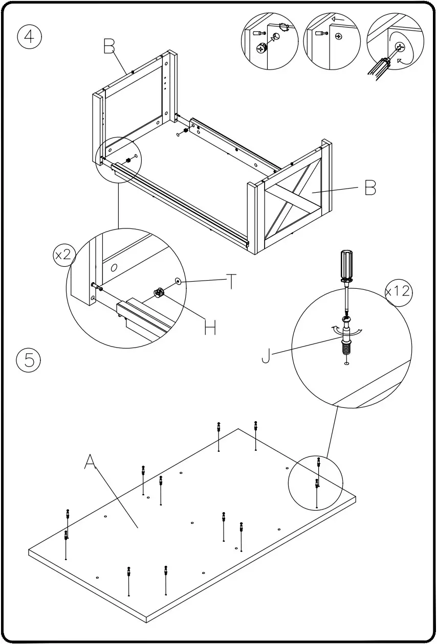 ASHLEY T2871 Dorrinson Coffee Table - FIGURE 4