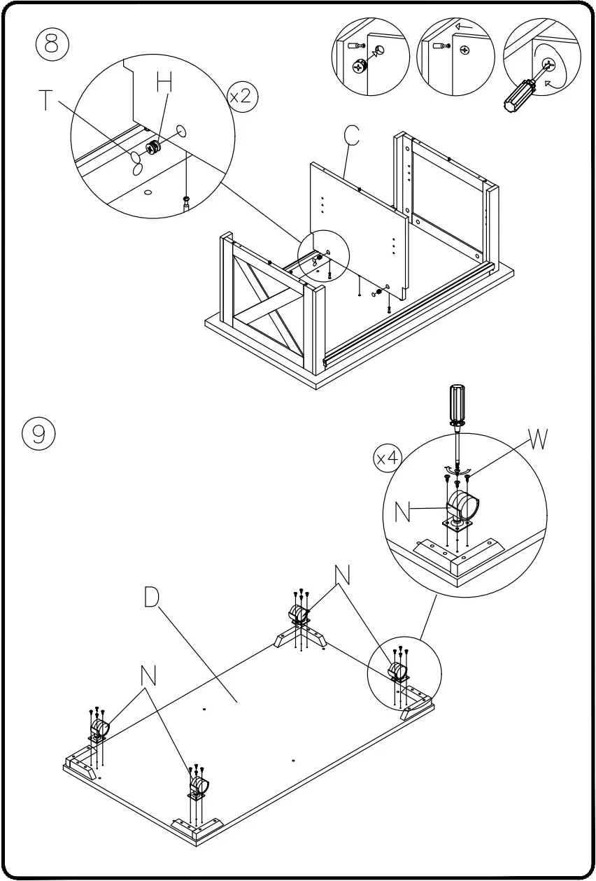 ASHLEY T2871 Dorrinson Coffee Table - FIGURE 6