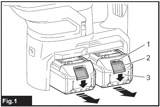 makita-DHR400ZKU-Cordless-Rotary-Hammer-fig-2