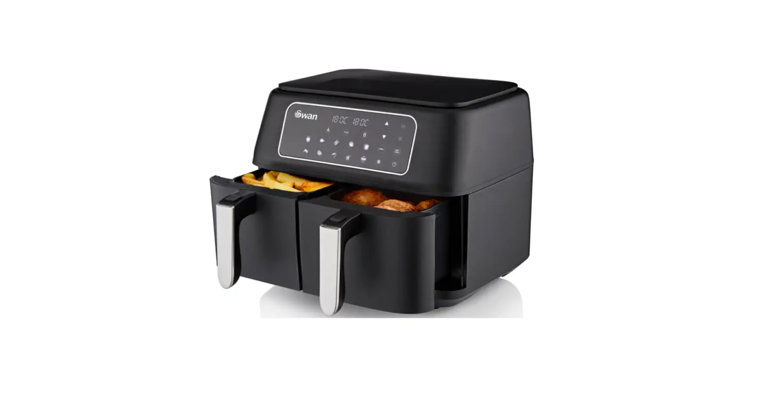 Swan Sd10410n Dual Basket Air Fryer User Manual
