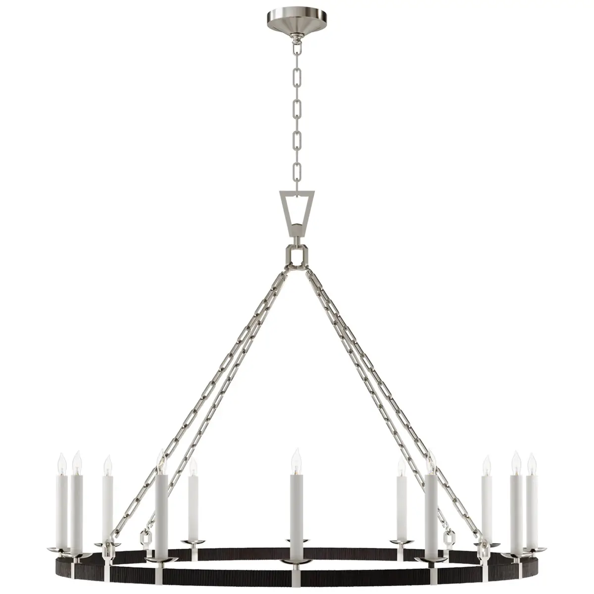 VISUAL COMFORT CHC 5874 Darlana XL Wrapped Ring Chandelier