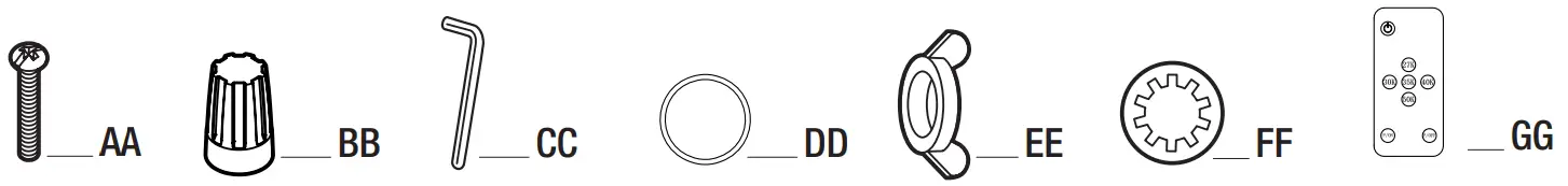 HALO IL51880222 LED Slim Flood and Wall Light - Hardware Included