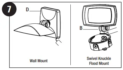 HALO IL51880222 LED Slim Flood and Wall Light - Mount plate and Cover (included) 6