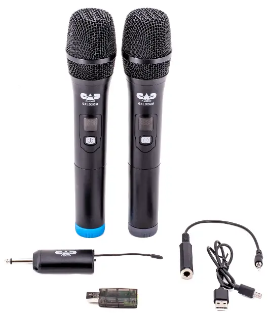 CAD-AUDIO-GXLD2QM-Digital-Frequency-Agile-Dual-Channel-Wireless-Microphone-System-PRO