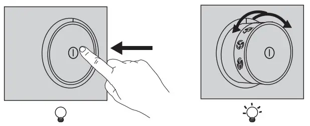 IKEA Underverk Built-In Extractor Hood Stainless Steel 80CM-Control panel 2
