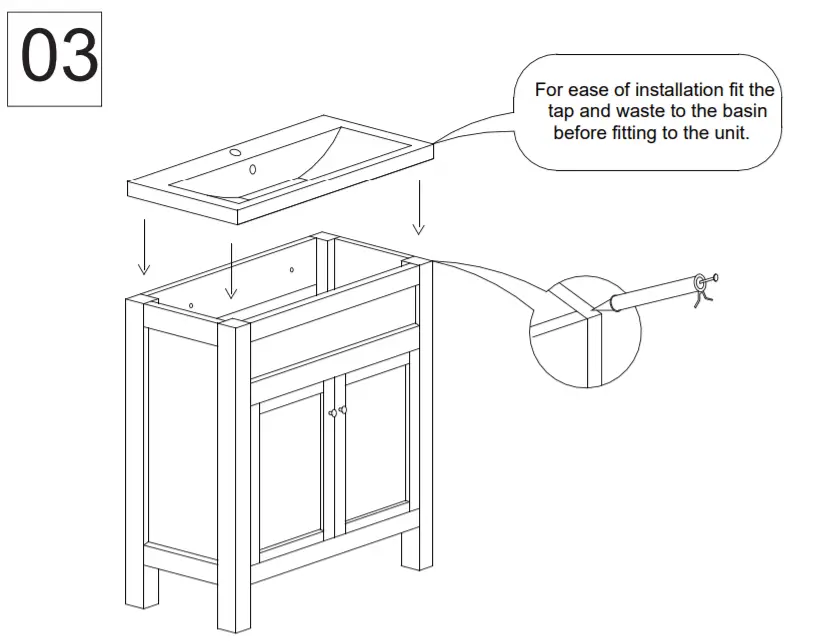 AVEBURY BeBa_27036 800mm Freestanding Vanity-3