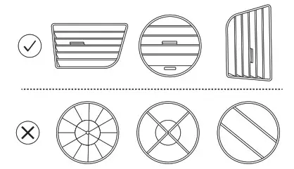vicseed CTEZB08 Car Mount - Suitaility for car Air Vents - 1