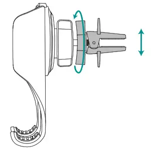 vicseed CTEZB08 Car Mount - Suitaility for car Air Vents - 4