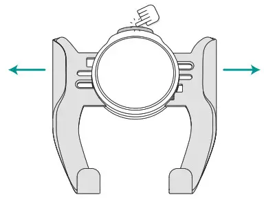 vicseed CTEZB08 Car Mount - Using Steps 1