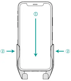 vicseed CTEZB08 Car Mount - Using Steps 2