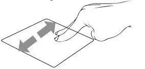 UMAX UMM220V30 VisionBook 13Wr Flex-Two Finger Scroll 2