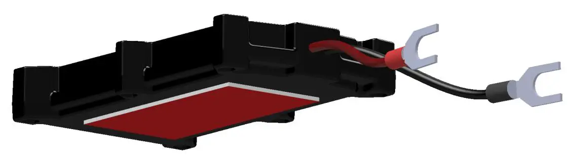 Double sided tape on the back