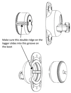 HOBO MX2204 Tidbit Bluetooth Temperature Data Logger - logger case