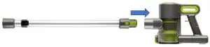 DAEWOO FLR00010 Cyclone Freedom 22.2V Cordless Vacuum - Aluminium Tube