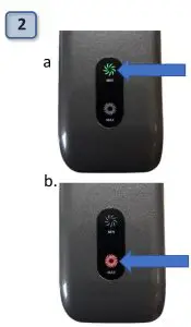 DAEWOO FLR00010 Cyclone Freedom 22.2V Cordless Vacuum - Button