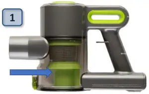 DAEWOO FLR00010 Cyclone Freedom 22.2V Cordless Vacuum - cleaner