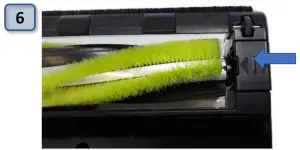 DAEWOO FLR00010 Cyclone Freedom 22.2V Cordless Vacuum - retaining clip