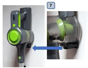 DAEWOO FLR00010 Cyclone Freedom 22.2V Cordless Vacuum - vacuum