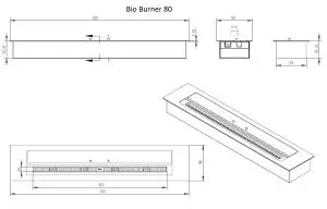 GLOW FIRE ET7005GRY Tabletop Portable Bio Ethanol Fireplace - FIGURE 10