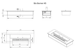 GLOW FIRE ET7005GRY Tabletop Portable Bio Ethanol Fireplace - FIGURE 9