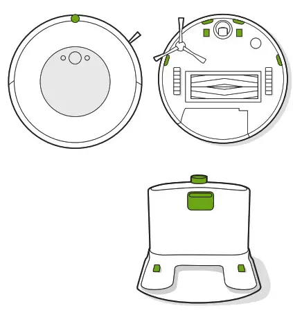 iRobot Roomba Vacuum Cleaner i3 - Charging Contacts