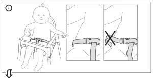 IKEA ANTILOP High Chair with Tray-fig3