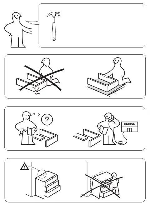 IKEA 10429992 JONAXEL Frame- 1A