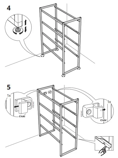 IKEA 10429992 JONAXEL Frame- 4