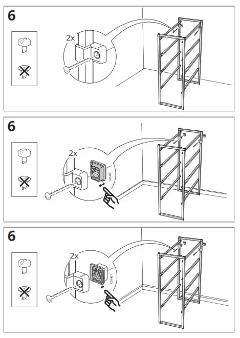 IKEA 10429992 JONAXEL Frame- 6