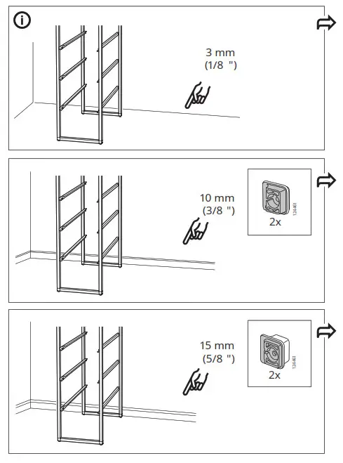 IKEA 10429992 JONAXEL Frame- 9A