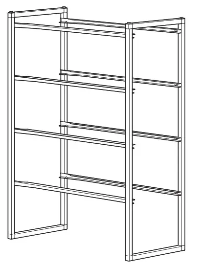 IKEA 10429992 JONAXEL Frame