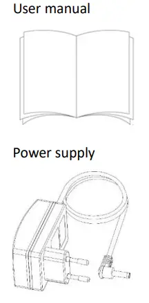 Lenco CR 615 DAB+FM Clock Radio with Time Projection - Accessories