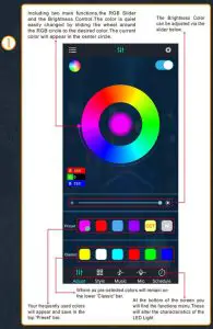 N30ICL4 Interior Car Lights Car LED Strip Light Bar Atmosphere Light Car Inside Accessories with Remote and APP Control - step 4