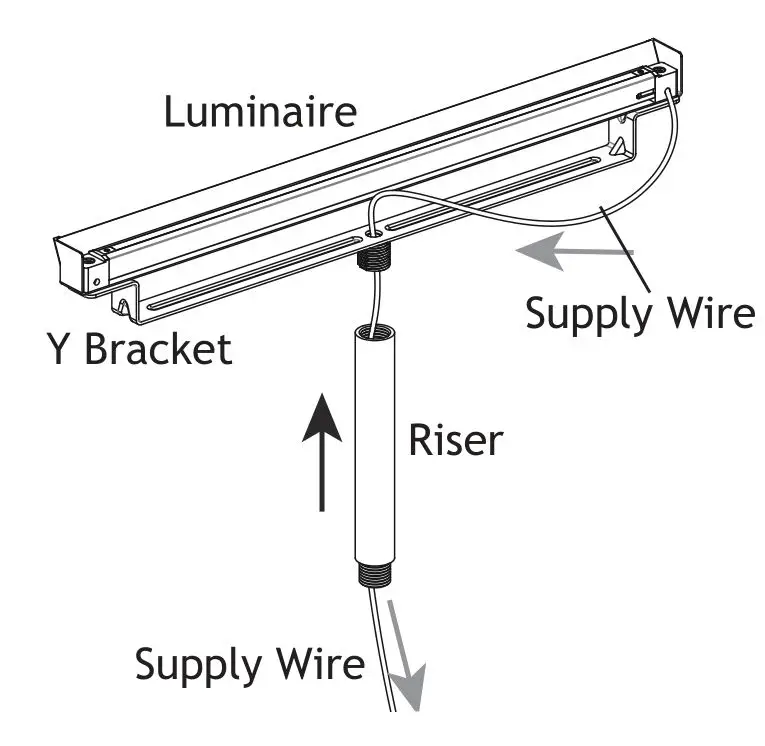 VAC-HS-6718-YMP Low Voltage Landscape Lighting - Install Riser