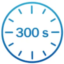 a clock that is on a pole