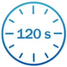 a clock that is on a pole