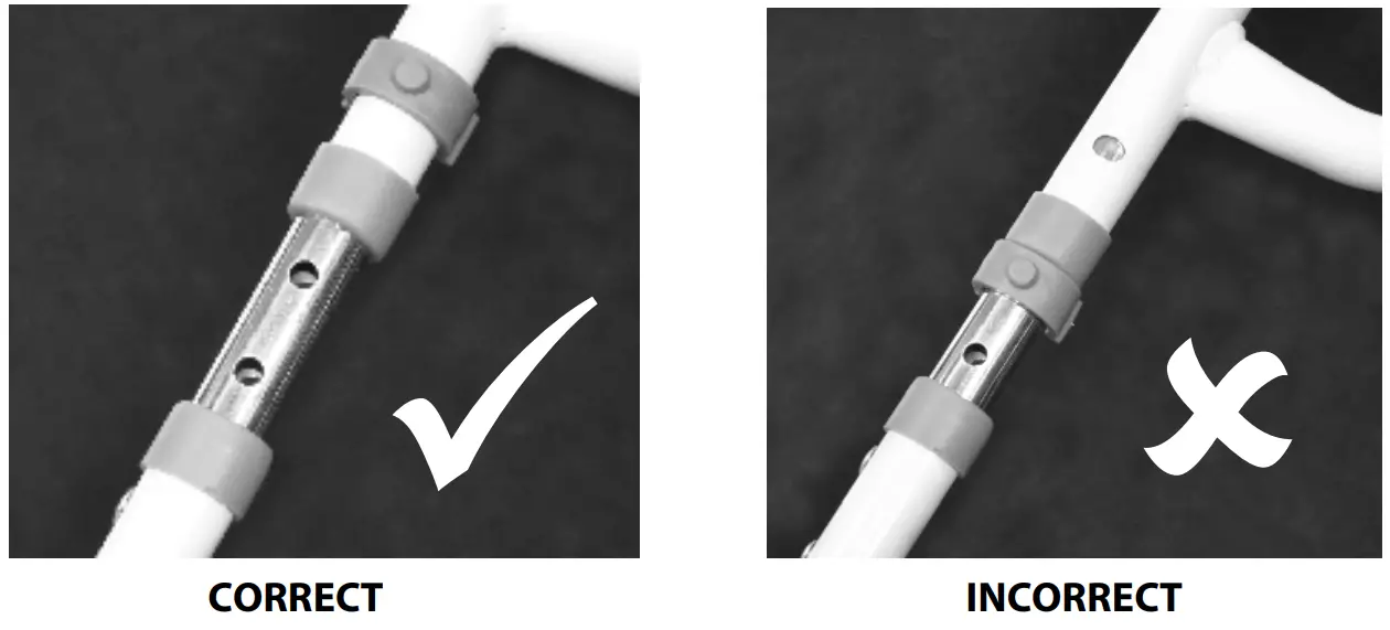 aidapt VY428 Solo Bed Transfer Aid - handles upwards