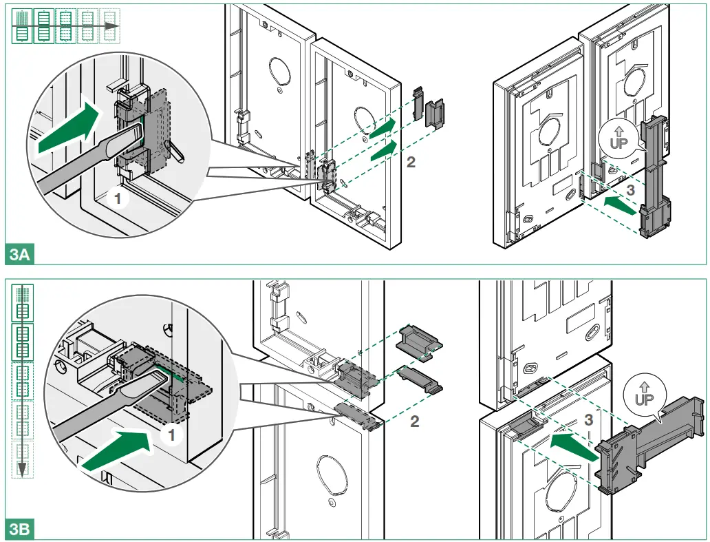 Comelit CA2100A Ciao Outdoor Entrance Panel- Installing entrance3