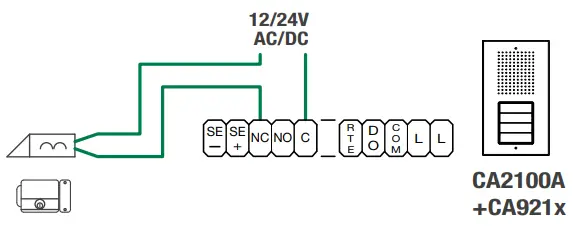 Comelit CA2100A Ciao Outdoor Entrance Panel- fig3