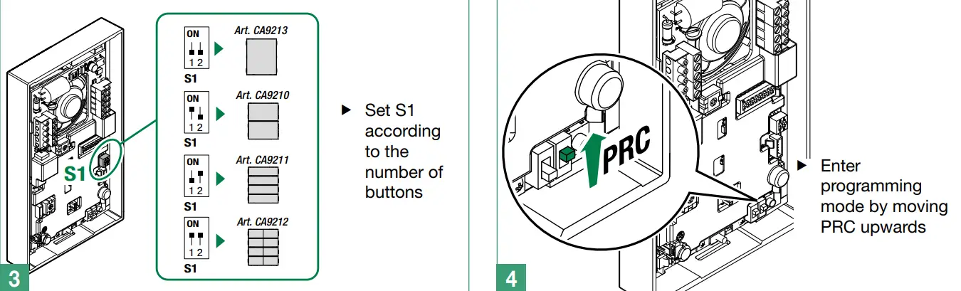 Comelit CA2100A Ciao Outdoor Entrance Panel- fig6