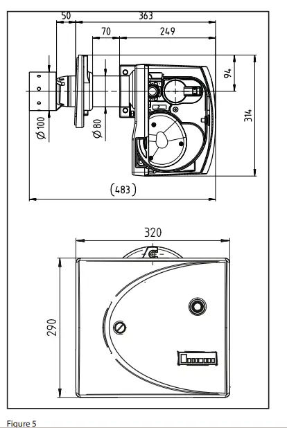 ACV BMV5 Flame Burner fig6