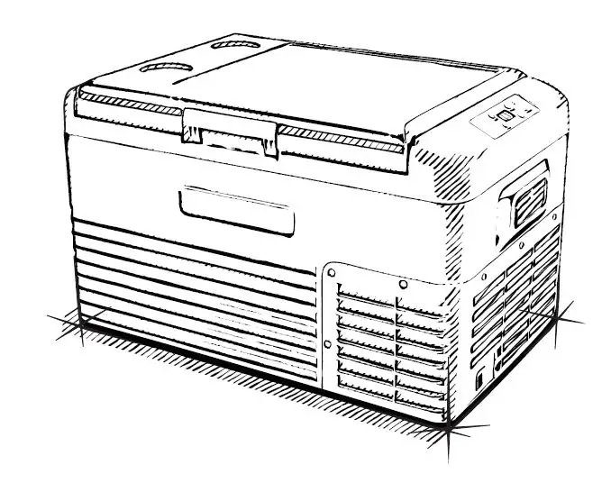 Artestia AR-88037 12 Volt Car Refrigerator